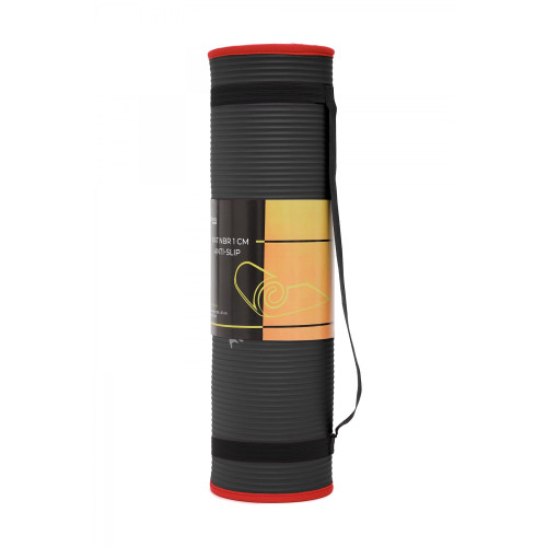 Килимок для фітнесу  Cornix XR-0094 NBR Black/Red - фото №3